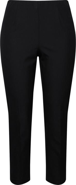 Actual product image Ulla Popken Cropped Stretch Blend Elastic Waistband Pants (48)