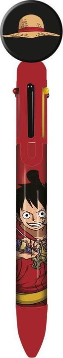 Actual product image One Piece Wano Monkey D. Luffy Multicoloured Pen (Red/black)