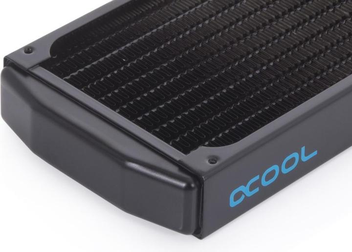 Actual product image Alphacool Alphac NexXxoS ST25 Full Copper 92mm Du Dual Radiator 184mm (92 mm)