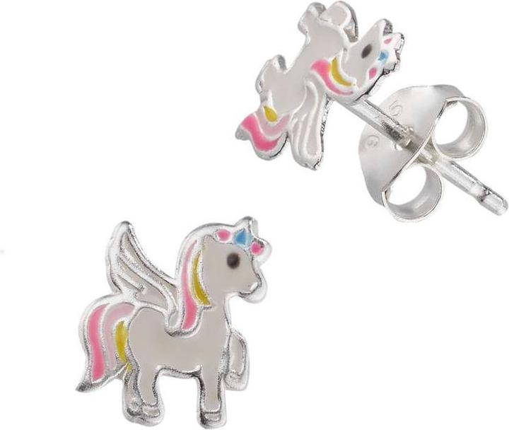 Bijouteria Ohrstecker (Email, Silber 925)
