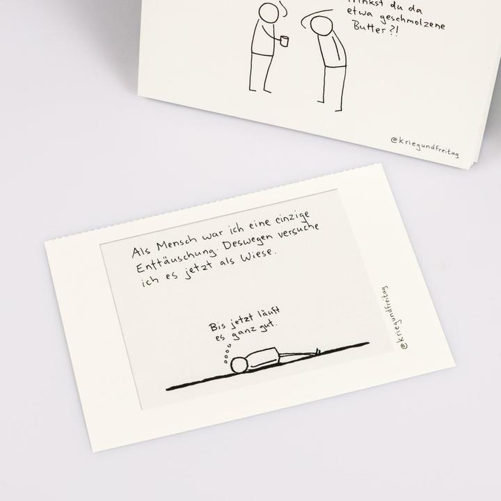 Produktbild kriegundfreitag: Postkartenkalender 2026