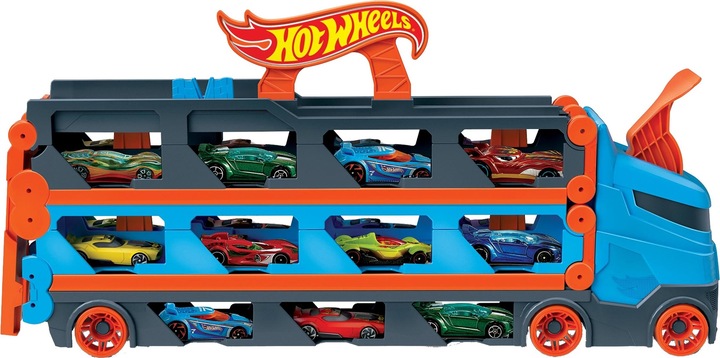 Image du produit Hot Wheels 2-in-1 Rennbahn-Transporter