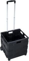 Actual product image pavo Folding transport trolley with folding box, load capacity: up to 35 kg