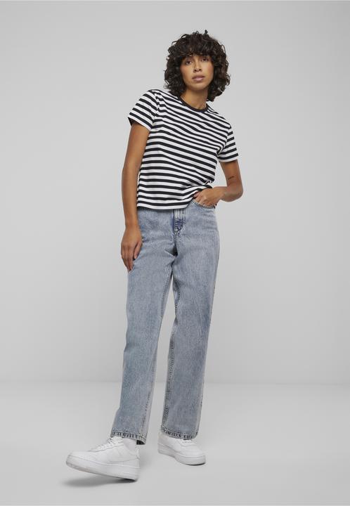 Produktbild Urban Classics Ladies Regular Striped Tee - 142653 (M)