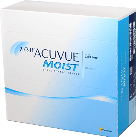 Produktbild Acuvue Moist (180 Stück, Tageslinse, Sphärisch)