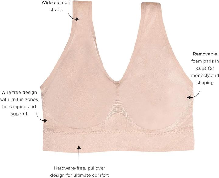 Actual product image Wacoal B-Smooth Wireless Bra (34 A)