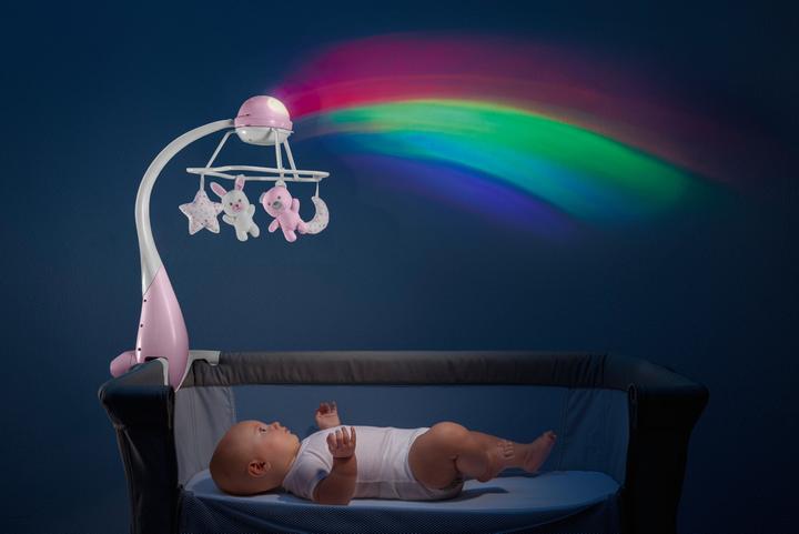 Image du produit Chicco Arc-en-ciel Appareil mobile 3-en-1 Rose