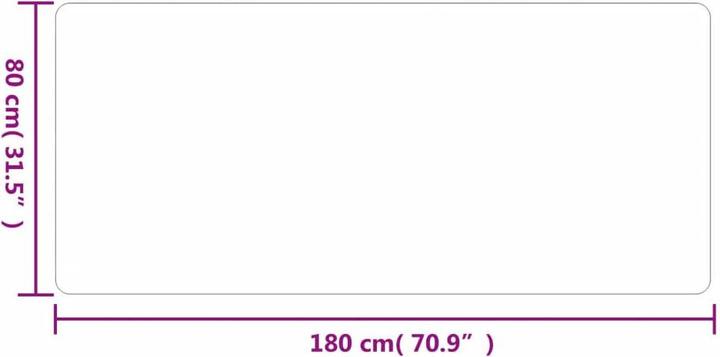 Produktbild vidaXL Teppichläufer (180 x 80 cm)
