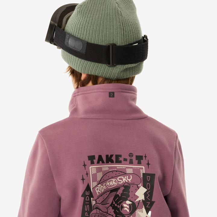 Produktbild Wedze Skipullover Kinder - 100 violett (152)