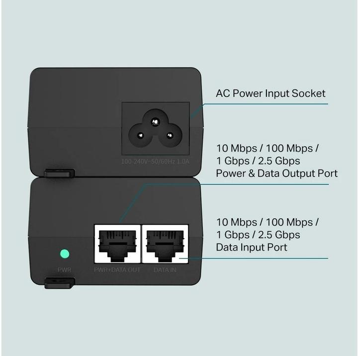 Produktbild TP-Link TL-POE260S (802.3at (PoE+), 30 W)
