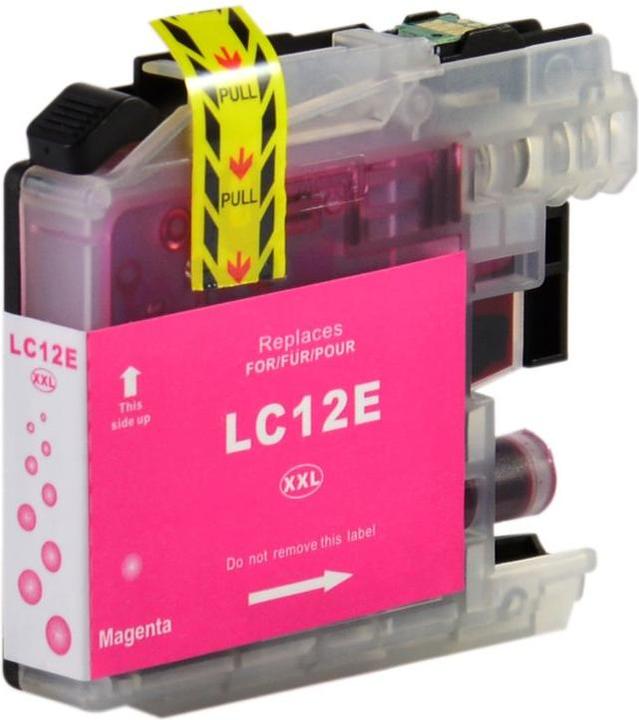 Actual product image Hermex Compatible 30 printer cartridges Brother LC-12-E black, cyan, magenta, yellow MFC-J 6925DW (M, Y, C, FC)