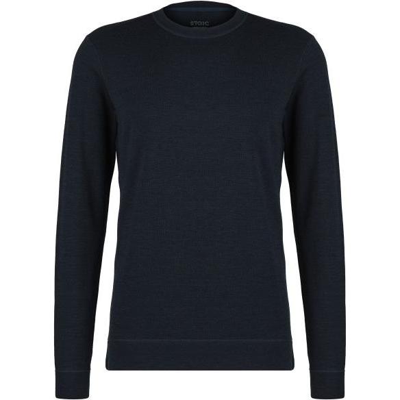 Stoic, Herren, Pullover, Merino260 MMXX.Göteborg Crew, Schwarz, (L)