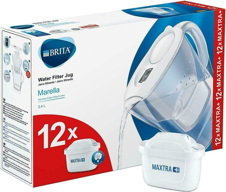 Produktbild Brita Marella + 12 Filterkartuschen