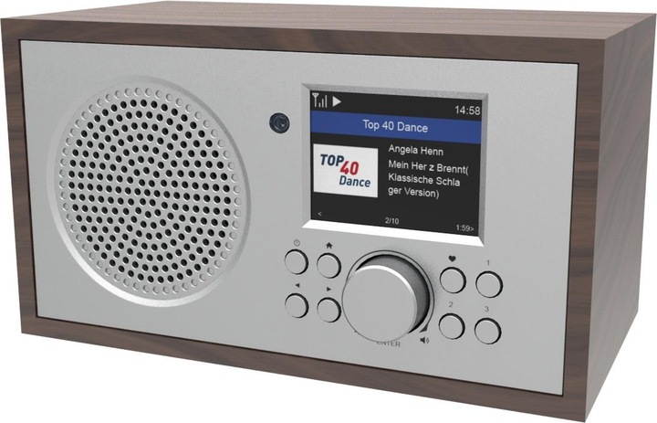 Productafbeelding Denver IR-135S Internet tafelradio Internet Bluetooth®, DLNA, Internet radio, WLAN alarmfunctie, zoals (Bluetooth)