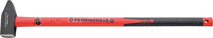 Actual product image Peddinghaus Lathe hammer 'XStriker' partially polished with tubular steel handle - rough track (5760 g)
