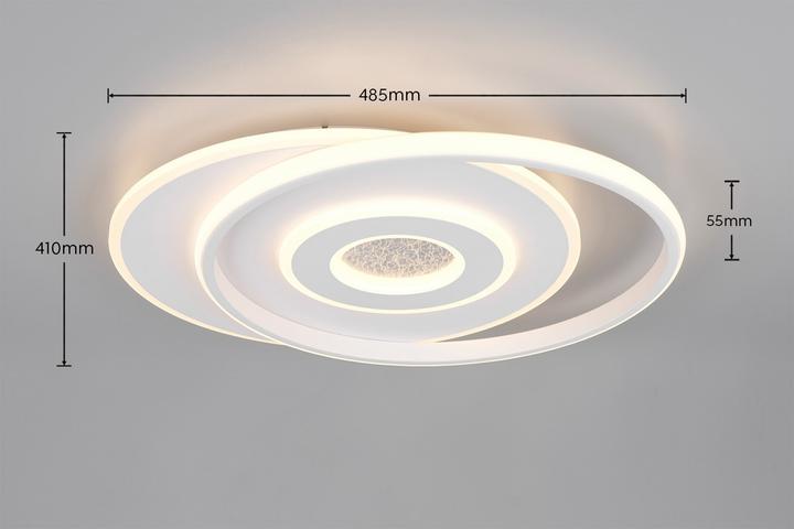 Produktbild Trio LED-Deckenleuchte Nazar, 633919131, 36W, 3600lm, 3000K (3600 lm)