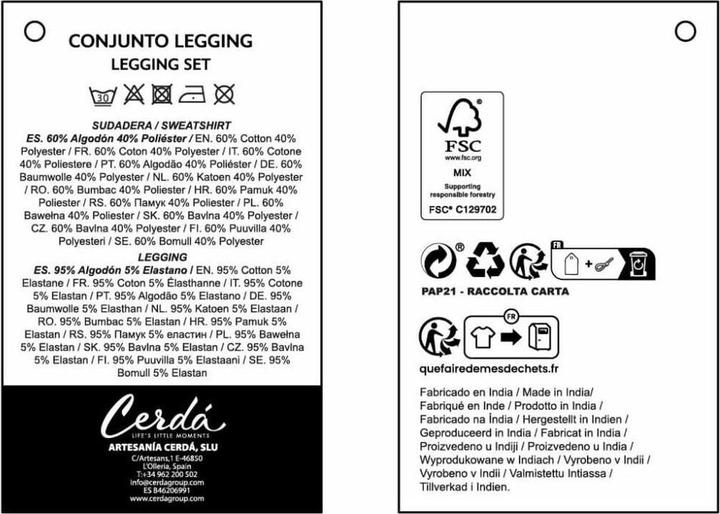 Produktbild Minnie Mouse Bekleidungs-Set Grau (92)