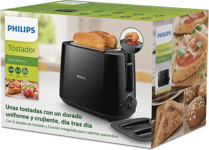 Actual product image Philips Daily Collection HD2582/90 Toaster 2 slice(s)