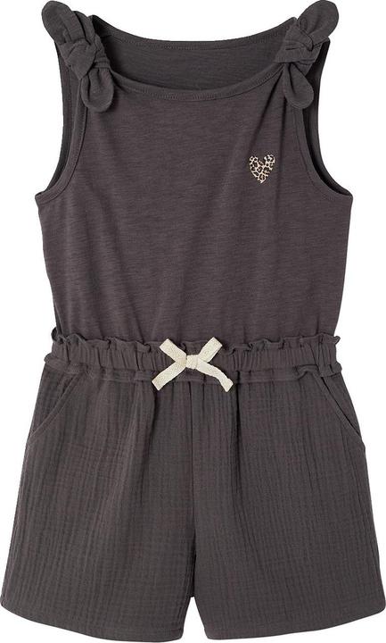 Produktbild Vertbaudet Kurzer Mädchen Jumpsuit aus Materialmix (110)