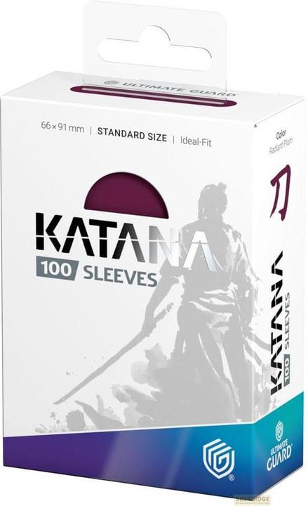 Produktbild Ultimate Guard 100 pochettes Katana Sleeves taille standard Radiant Plum