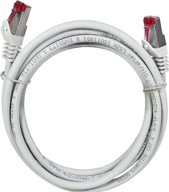 Produktbild LogiLink Netzwerkkabel (S/FTP, CAT6, 1 m)