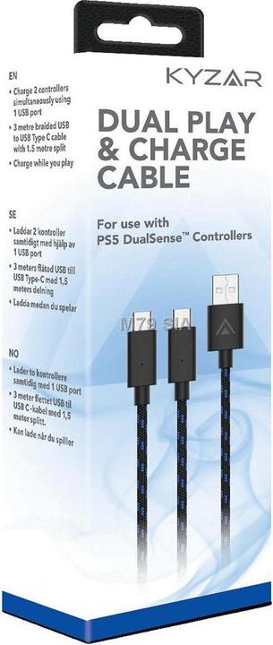 Vision Kyzar Play and charge cable for PS5 (PS5)