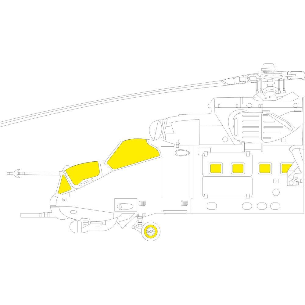 Eduard Mi-24D for TRUMPETER