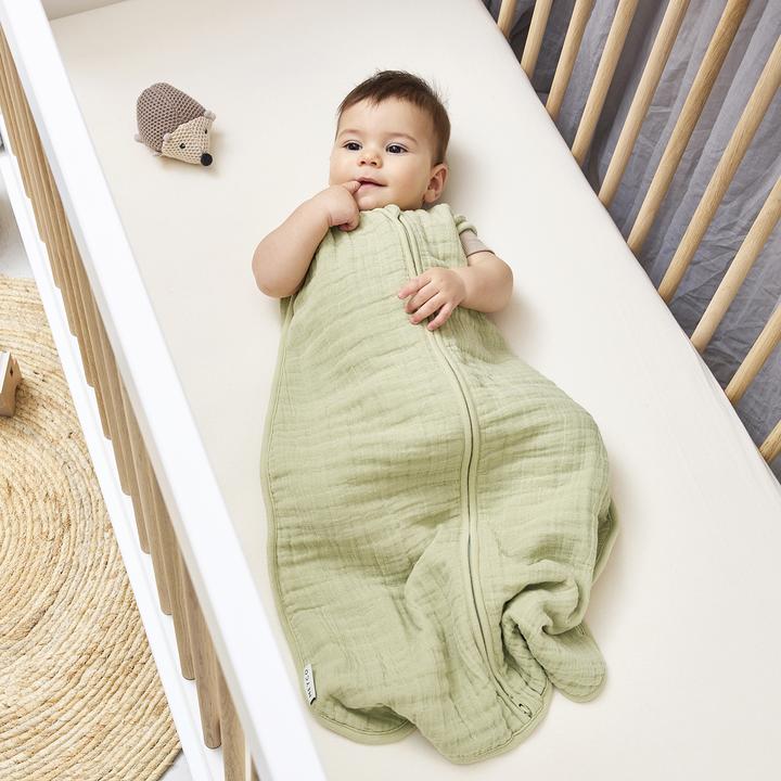 Produktbild Meyco schlafsack - pre-washed musselin (70 cm, 0.5 TOG, Frühling, Sommer)