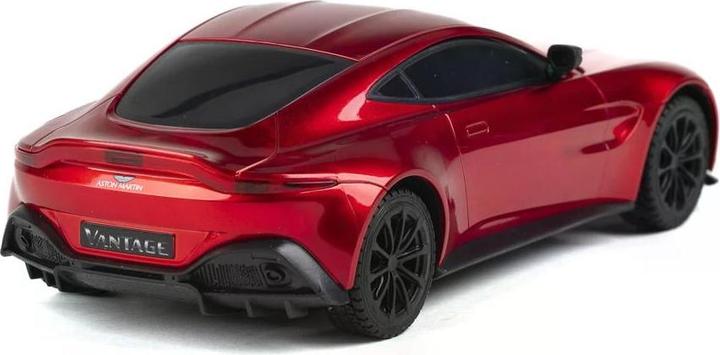 Actual product image Tec-Toy Aston Martin Vantage car with lights, red, 1:24