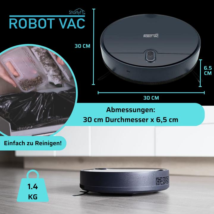 Immagine prodotto Starlyf Robot Vac (Aspirazione robotica)