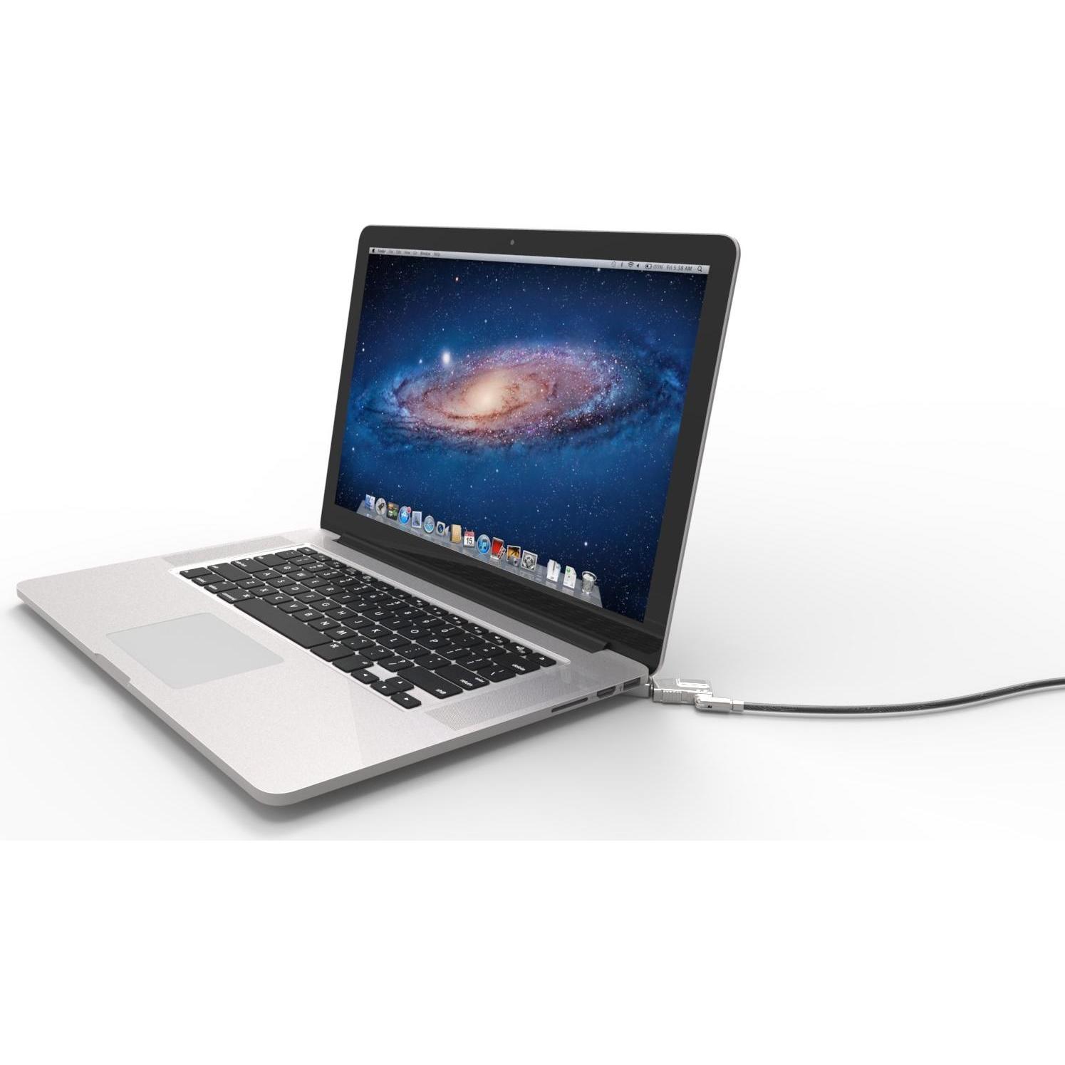 Compulocks Wedge Bracket Locking System, Sicurezza notebook, Argento