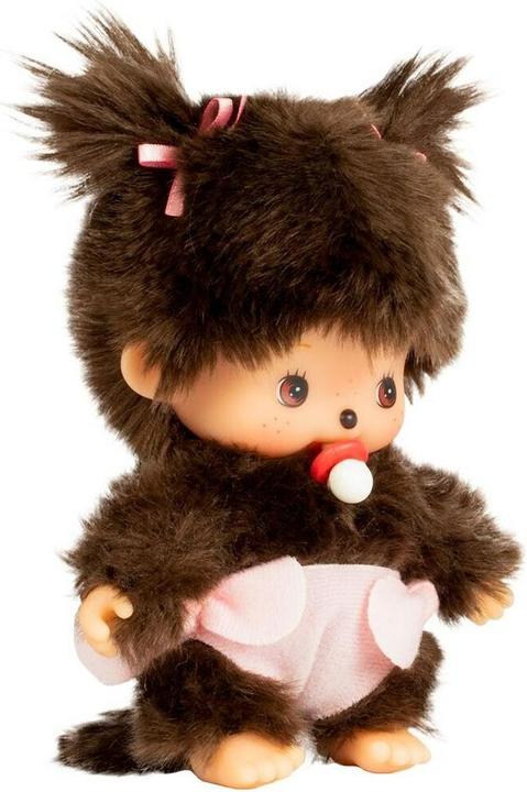 Actual product image Monchhichi Girl with nappy (16 cm)