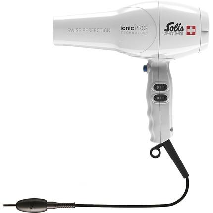 Immagine prodotto Solis Swiss Perfection 360º ionic PRO weiss Profi-Haartrockner von mit 50% mehr Luftdruck (440)