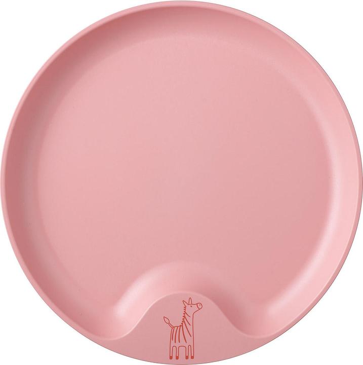 Actual product image Mepal Mio Kids Plate - Deep Pink