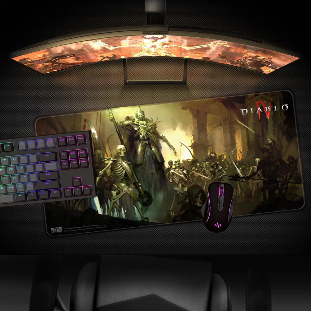 Thumbnail - Blizzard Diablo IV - Skeleton King (XL), Mausmatte, Mehrfarbig