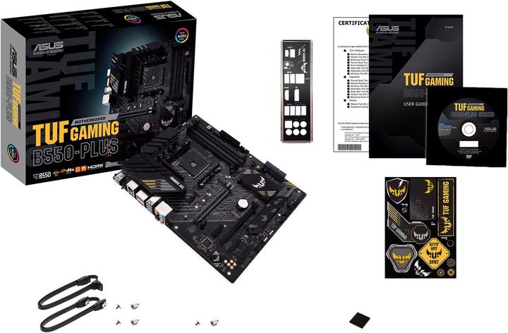 Actual product image ASUS TUF GAMING B550-PLUS (AM4, AMD B550, ATX)