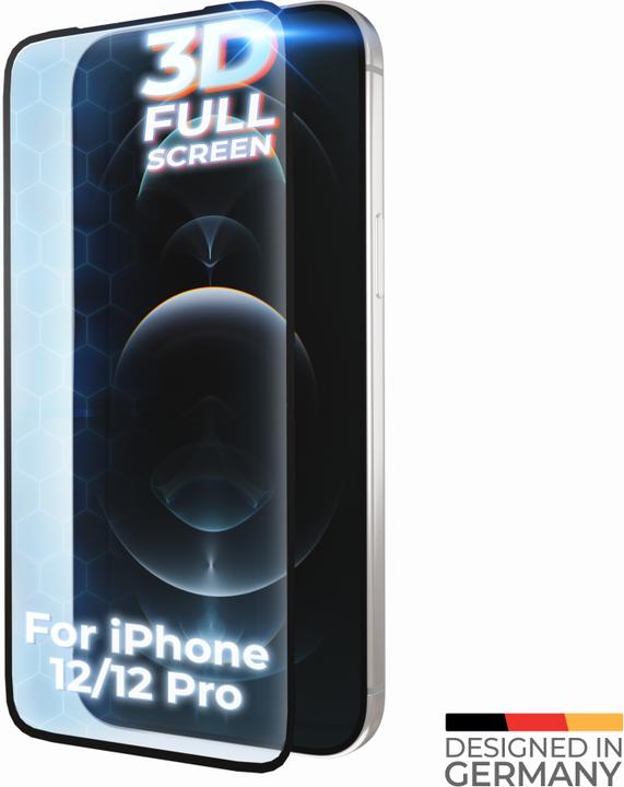 Image du produit prio Protection d'écran premium en verre trempé (1 pcs, Apple iPhone 12 Pro)