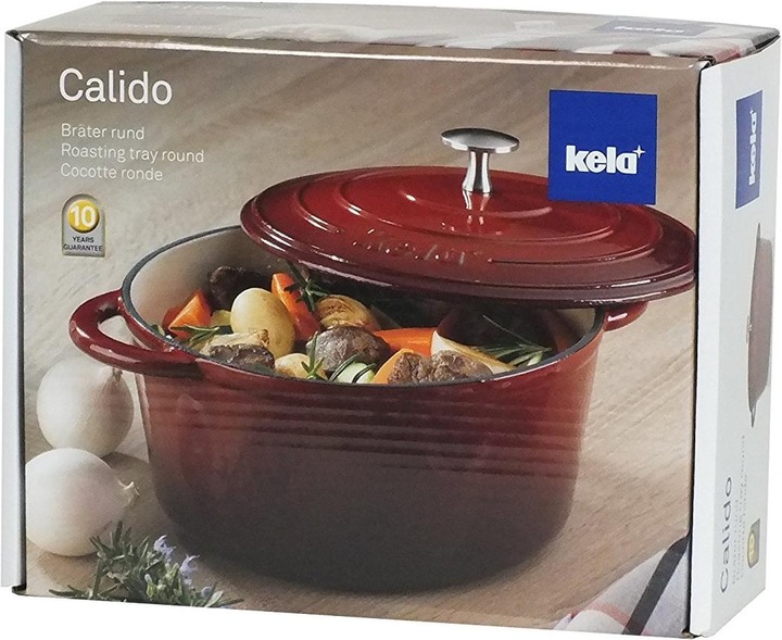 Actual product image Kela Calido (21 cm, Casserole + Stewpot, Cast iron)