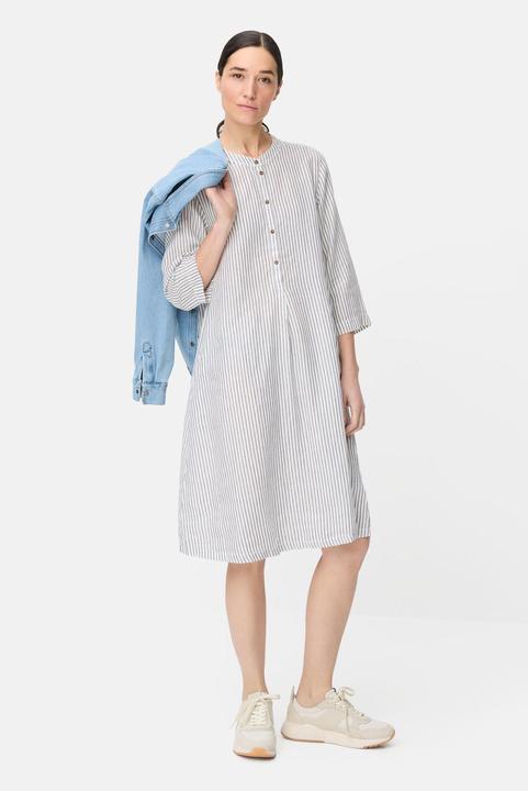 Produktbild Camel Active Gestreiftes Kleid mit Knopfleiste (S, XL)
