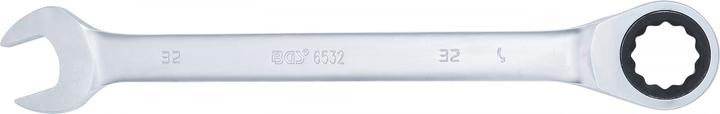 Actual product image BGS Ratchet Combination Wrench 32 mm (32 mm)