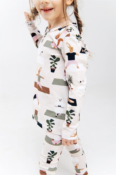 Actual product image Hebe Langarmshirt mit Yoga-Aufdruck (92)