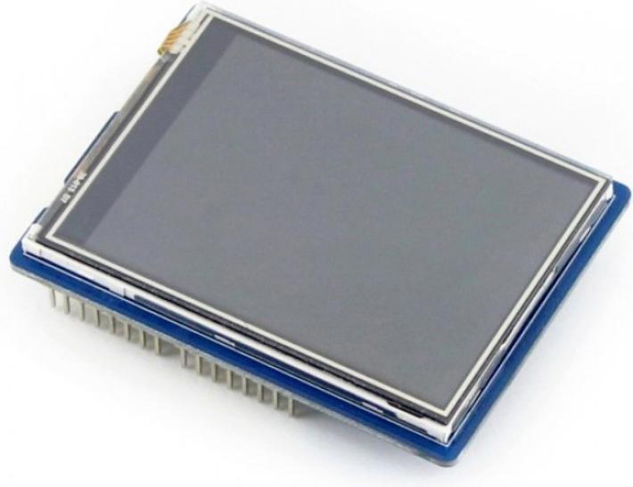 Actual product image WaveShare 2.8inch TFT Touch Screen Shield for Arduino