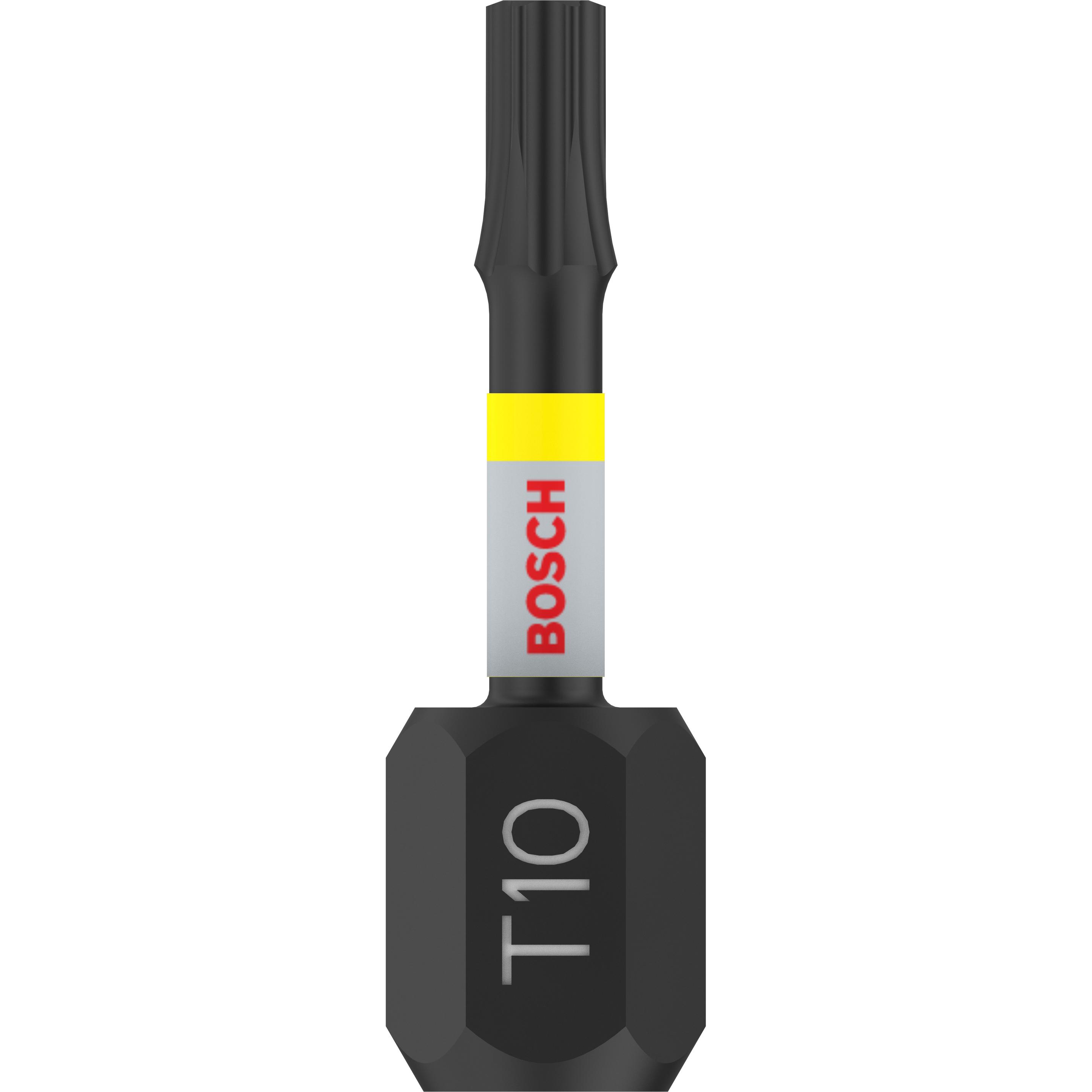 Thumbnail - Bosch Professional Zubehör, Bits, PRO Torx Impact Bit, T10, 25 mm, 2-tlg. (T10)
