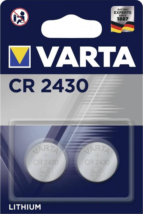 Varta Electronics CR2430 (2 Stk., CR2430, 280 mAh)