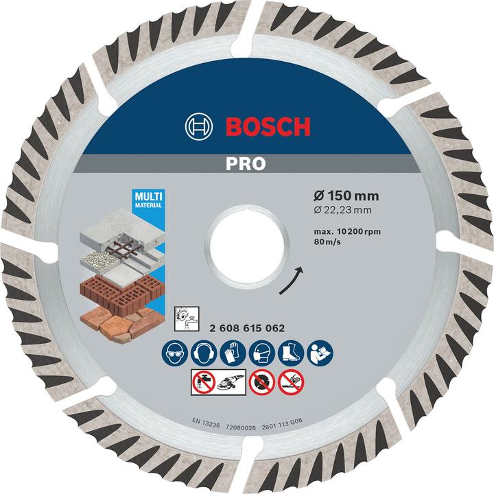 Productafbeelding Bosch Professional Zubehör Diamantzaagblad Standaard f