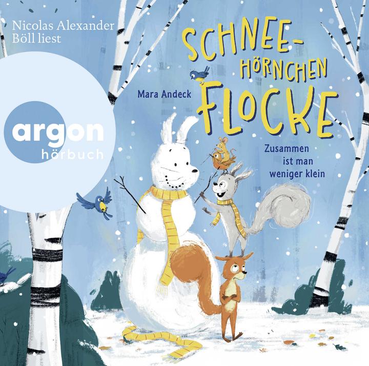 Schneehörnchen Flocke – Zusammen ist man wenig... (Duits)