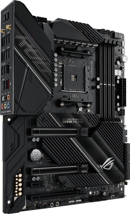 Actual product image ASUS Rog Crosshair Viii Dark Hero (AM4, AMD X570, ATX)