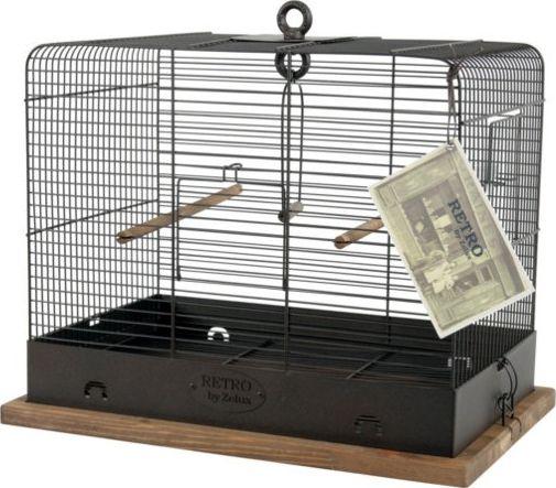 Image du produit Zolux Cage à oiseaux Retro Celestine brun foncé