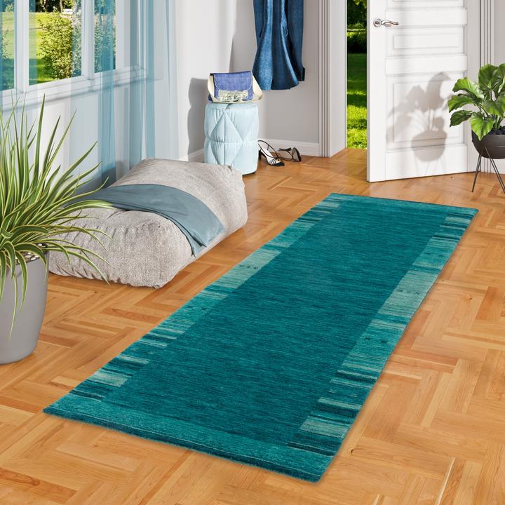 Image du produit Pergamon Natur Wolle Teppich Gabbeh Esta Läufer (90 x 160 cm)