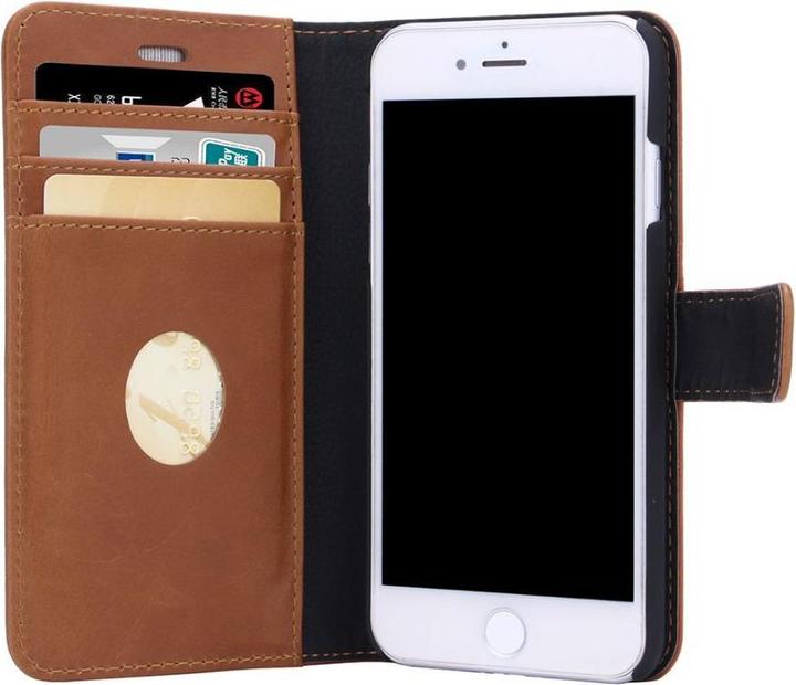 Actual product image Radicover Exclusive 2-in-1 Mobile Phone Protective Case 11.9 cm (4.7 inch) Folio Brown (Apple iPhone 6)